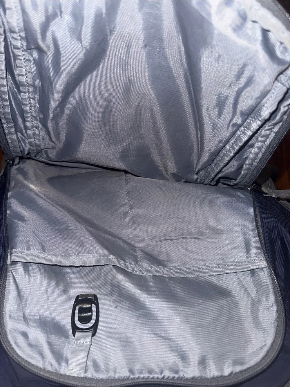 Under Armour Navy and Gray Men's Backpack with Storm Logo